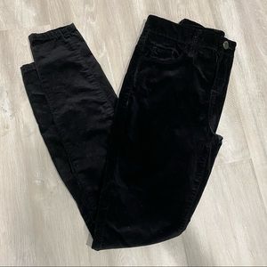 Blank NYC Velour Skinny Jeans - “crybaby”